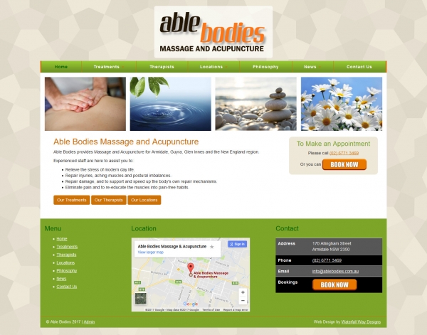Able Bodies website