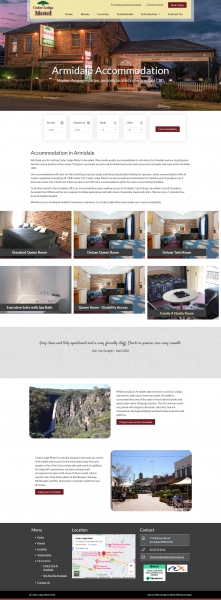 Cedar Lodge Motel website